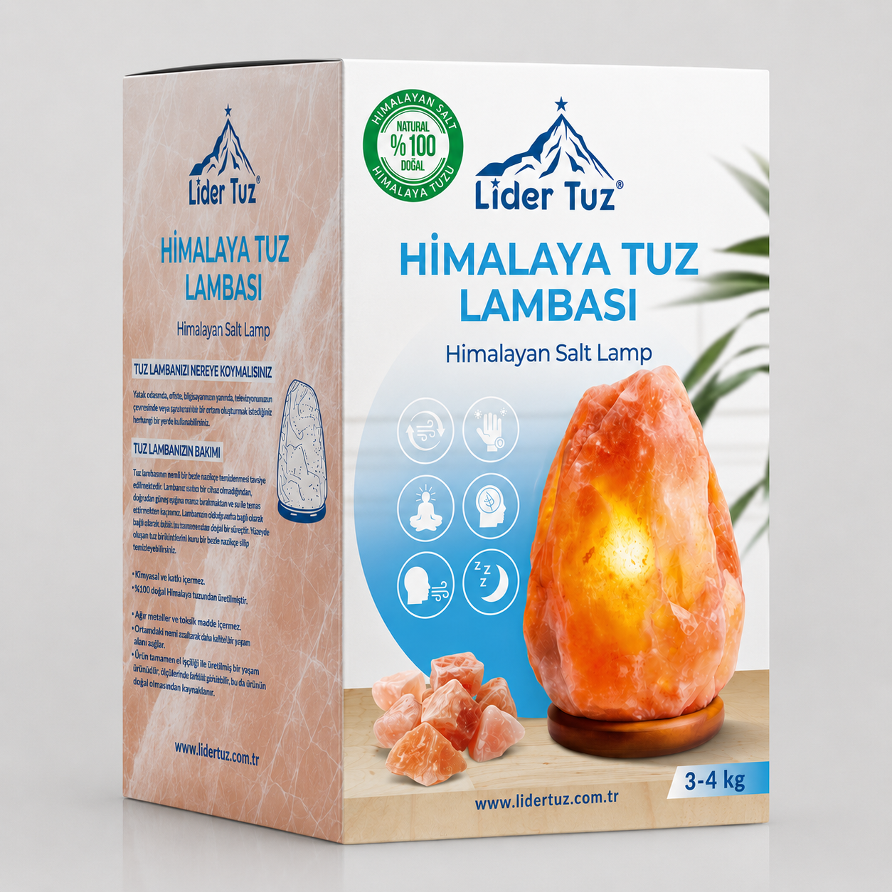 Himalaya Tuz Lambası 3-4kg