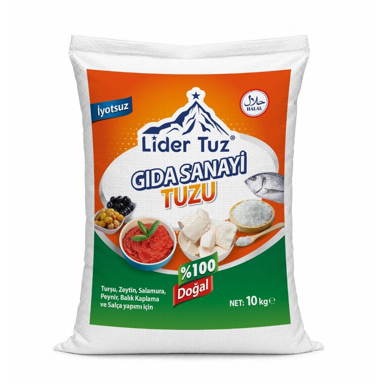 Gıda Sanayi Tuzu 10kg