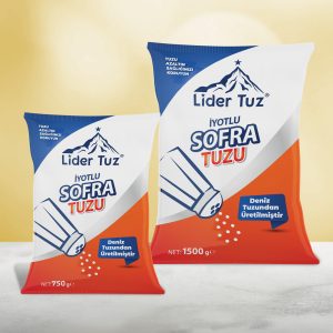İyotlu Sofra Tuzu 750-1500 gr. Deniz Tuzundan